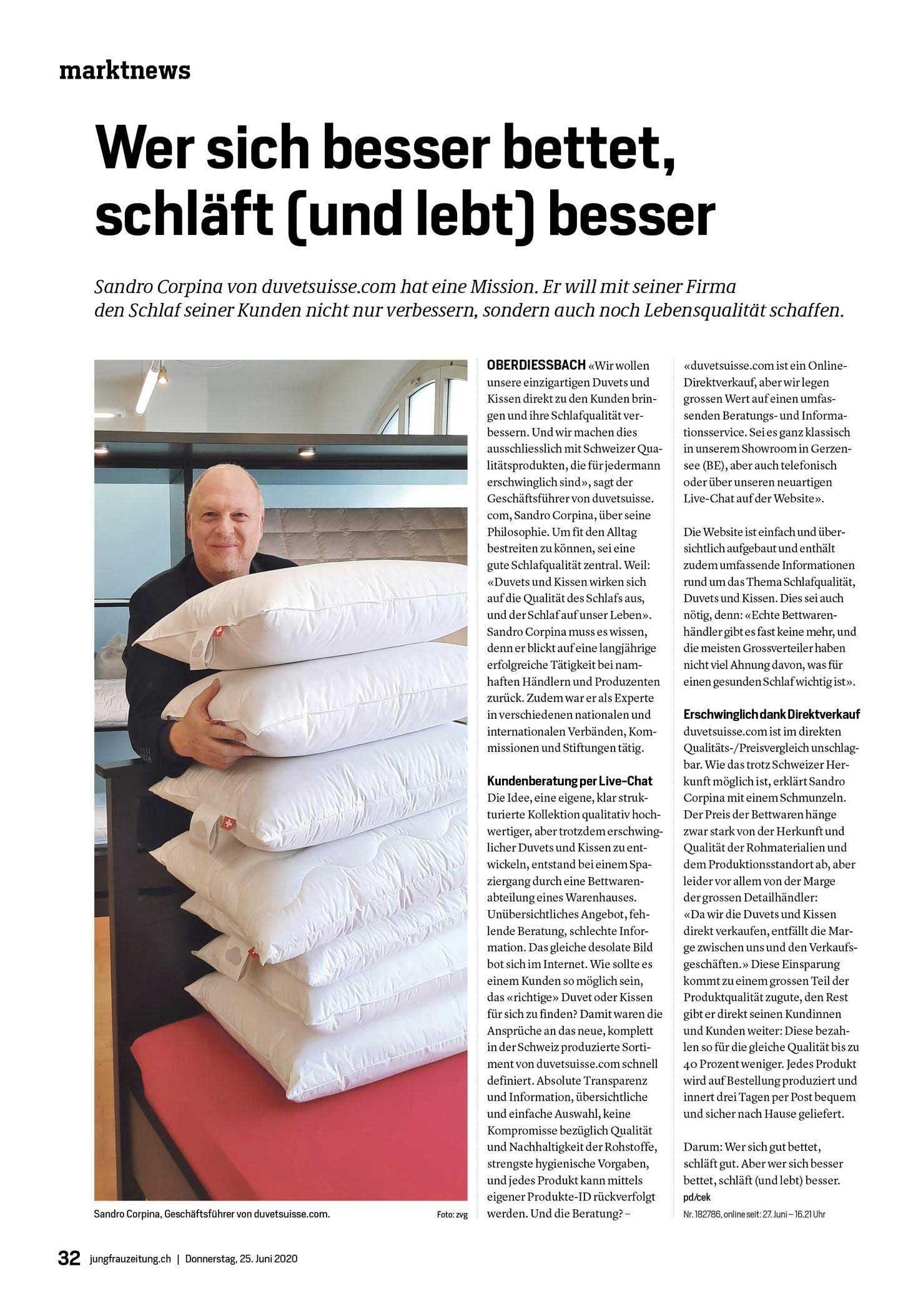 Jungfrau Zeitung